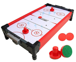 Toyshine Speed-Up Electric Air Powered Hockey Table Indoor Sports Gaming Set 2 Paddles, 2 Pucks (80 Cms) - B