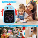Toyshine Writing Tablet 8.5 Inch Colorful Screen Doodle Board for Ages 3+ Kids Toys, Electronic Drawing Board Kids Doodle Pad Educational and Learning Toys Girls Boys Gifts Blue M3