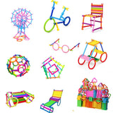 Toyshine Educational Building Blocks Smart Sticks Set for Kids, Multicolor