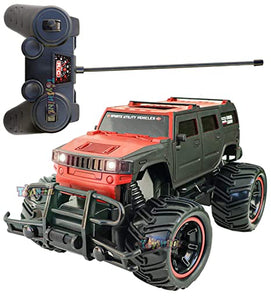 Toyshine SUV Remote Control Car, 1:20 scale, Multi Design, Red-Black Color