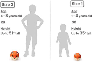 Toyshine Edu-Sports Kids Football Soccer Educational Toy Ball, Size 3, 4-8 Years Kids Toy Gift Sports - Sloth
