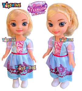 Toyshine 9 Inches Realistic Princess Doctor Baby Doll Girl with Doctor Set, Color May Vary
