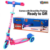Toyshine Rodeo Runner Scooter for kids With Anti Slip ABS Base Pink