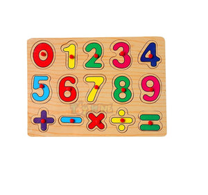 Toyshine Wooden 123 Numbers Puzzle Toy, Educational and Learning Toy for Kids (TS-2022)