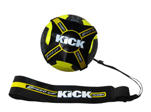 Toyshine Kick - The Solo Trainer Hands-Free Football Training Ball,  Adjustable Solo Soccer Trainer (with Pump) - Multicolor