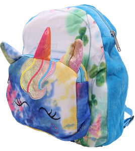 Toyshine Cute Kids Toddler Backpack Plush Toy Animal Cartoon Children Bag for 2~5 Years Baby- (Unicorn: Blue)