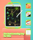 Toyshine 10" Colored Writing Big Size Writing Tablet for Kids- Green