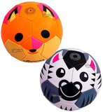 Toyshine Edu-Sports 2 in 1 Kids Football Soccer Educational Toy Ball, Size 3, 4-8 Years Kids Toy Gift Sports -  Fox and Zebra
